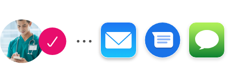 OurPeople SMS, Email, Push